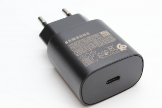 СЗУ Samsung EP-TA800 25W + кабель EP-DN970 Type-C - Type-C, черное, оригинал