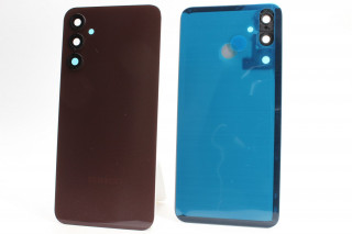 Задняя крышка со стеклом камеры Samsung A245F Galaxy A24, бордовый, К-1